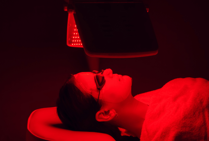 Led capillaire circulation sanguine cuir chevelure